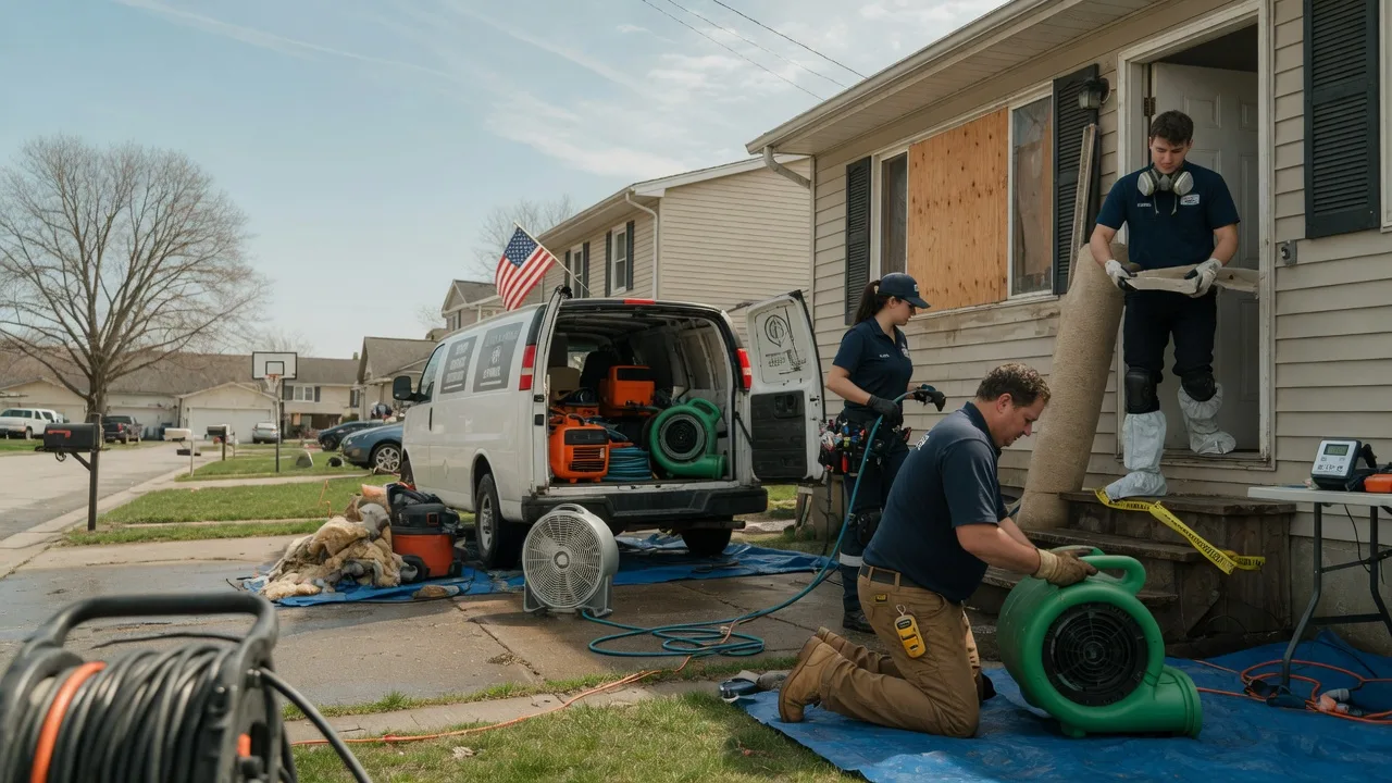 Water Damage Restoration in Bivins, TX near me